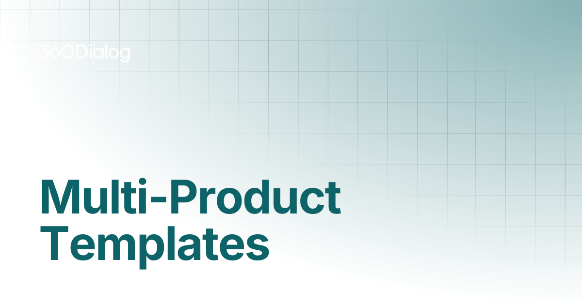 Multi-Product Templates | Client Documentation