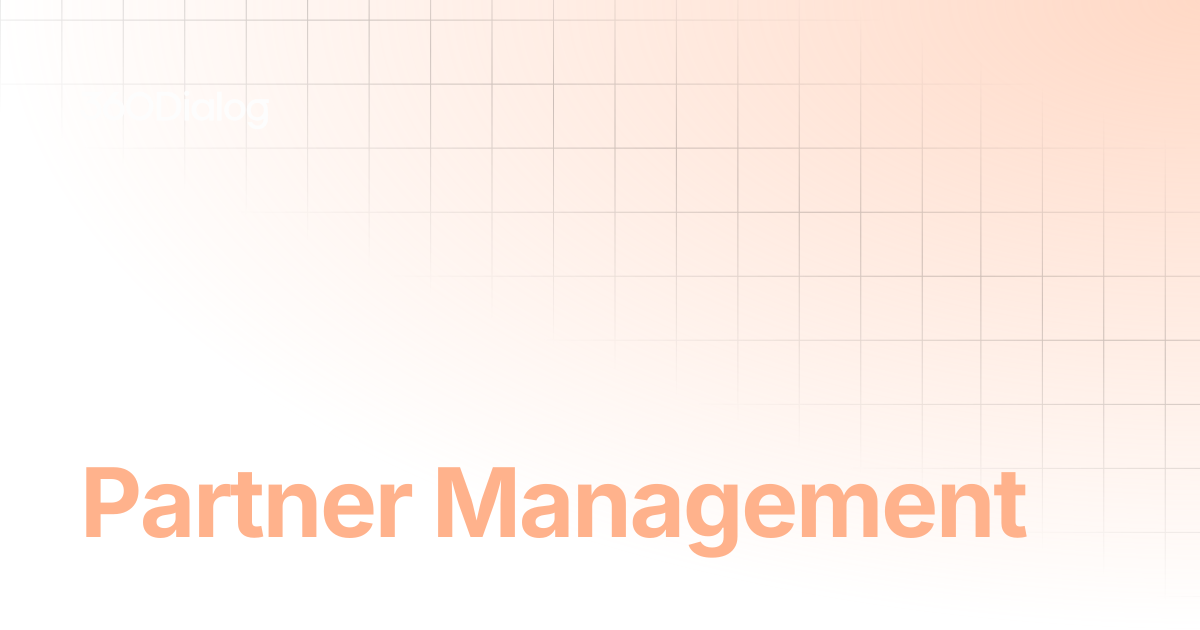Partner Management | 360Dialog